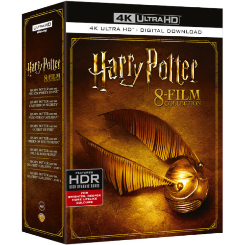 L'intégrale Harry Potter le 6 novembre en Ultra HD Blu-ray