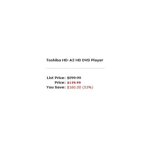 Amazon réduit le prix de la platine HD-A2 à 139$