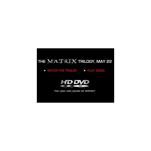Bande annonce du coffret HD-DVD de la trilogie Matrix