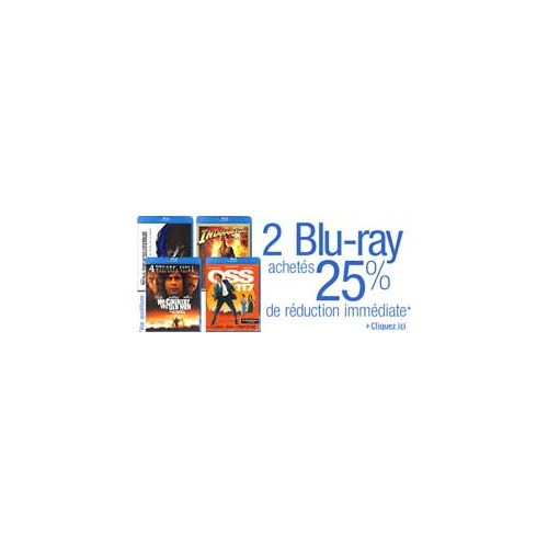 Bon Plan Blu-Ray : Amazon vous offre 25% de réduction immédiate !