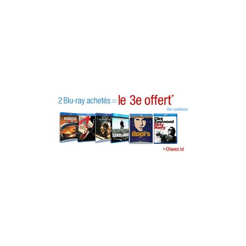 Bon Plan Blu-Ray chez Amazon : 1+1=3 !