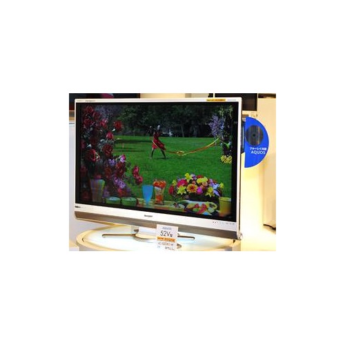 Des HDTV avec Blu-Ray intégré présentées au CES 2009 chez Sharp