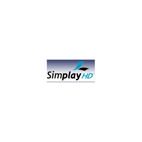 Compatibilité assurée avec la connectique HDMI grâce au logo « Simplay HD » !