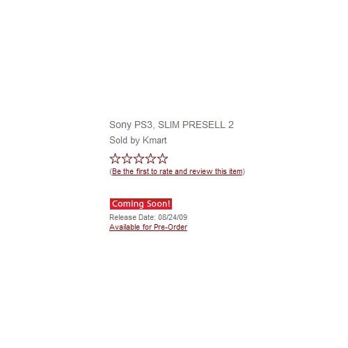 La PS3 Slim disponible le 24 août à 299$ !