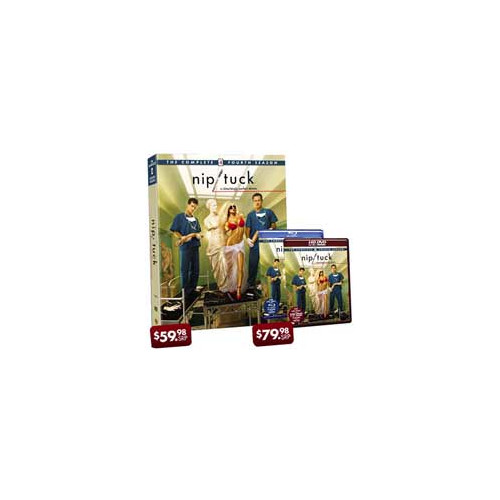La saison 4 de Nip/Tuck en DVD, HD-DVD et Blu-Ray aux USA
