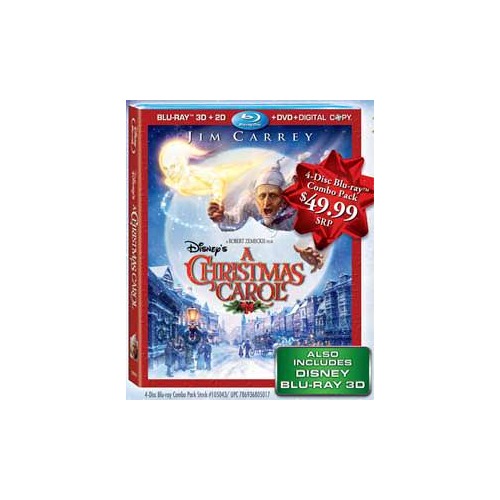 Le Drôle de Noël de Scrooge : en Blu-Ray 3D mais via « combo pack »