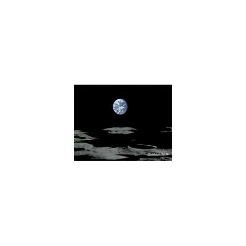 Le premier « lever de Terre » depuis la Lune filmé en HD !