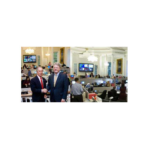 Le TH-103PH9UK de Panasonic installé au sein du City Hall de New York