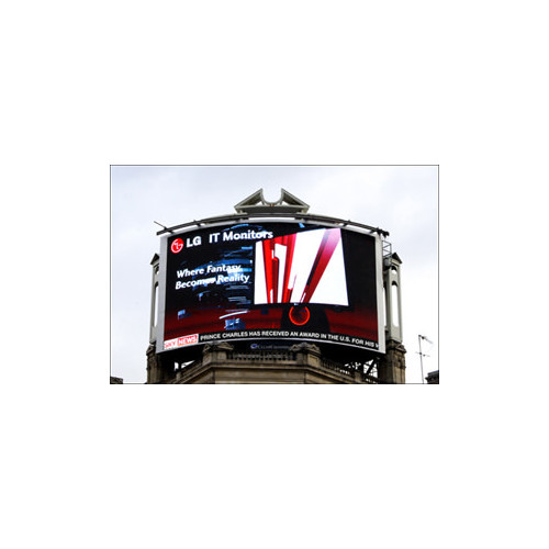 LG installe un écran LED au Piccadilly Circus !