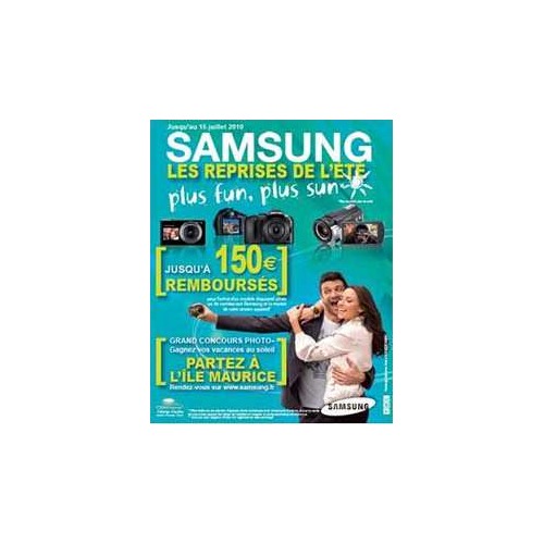 Numériques et Camescopes HD : Opération promotionnelle chez Samsung
