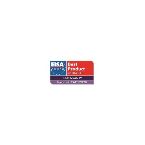 Panasonic TX-P50VT20 : EISA Award 2010 du meilleur téléviseur Plasma 3D