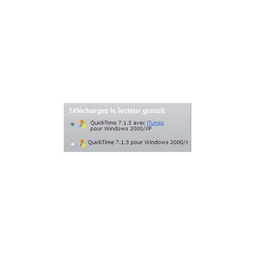 Quicktime passe à la version 7.1.5 !