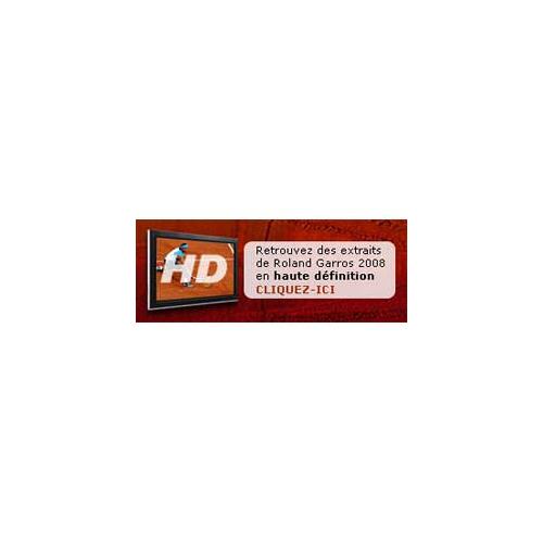 Roland Garros en direct sur le Web en haute définition !