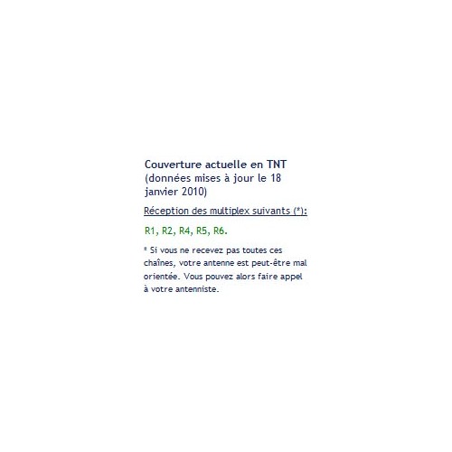 Suis-je couvert en TNT HD ? Un outil rapide pour le savoir !