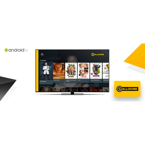 Allociné débarque sur les boîtiers Android TV