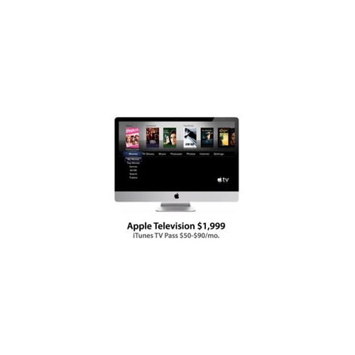 Un téléviseur haute définition chez Apple ?