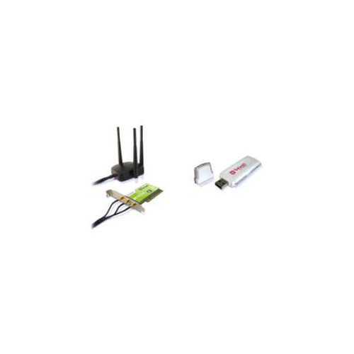 Wi-Fi PCI 300N et Wi-Fi USB 300N annoncés chez Bewan