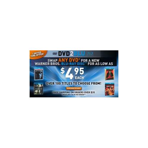 Extension du programme DVD2Blu chez Warner aux USA