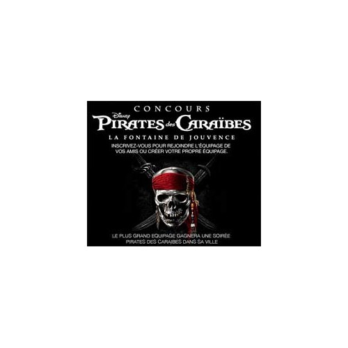 Concours pour découvrir la bande annonce 3D de Pirates des Caraïbes 4