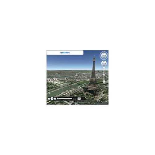Paris en 3D sur Google Earth