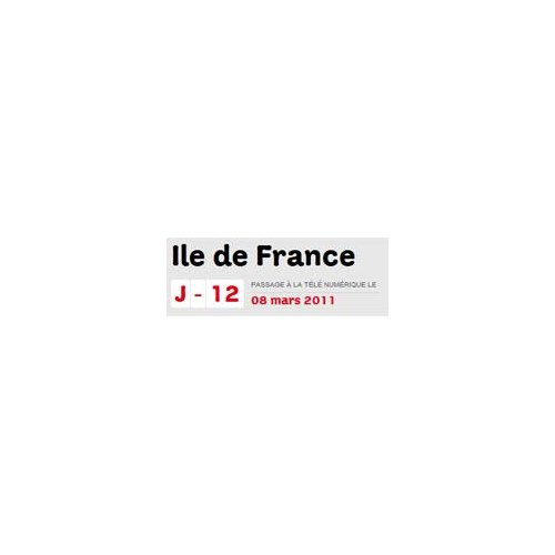 TV Numérique : 210.000 foyers franciliens doivent encore s’équiper