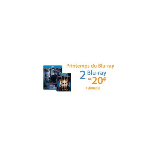 Rappel : Bon plan : 2 Blu-ray pour 20 euros