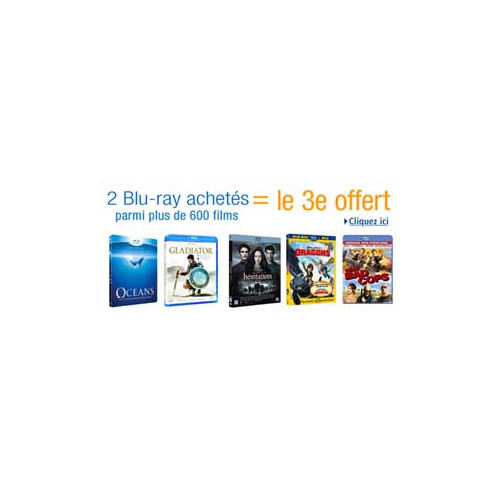 Nouveau bon plan : 2 Blu-ray achetés = le 3e offert