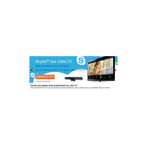 Caméra Sony compatible Skype offerte