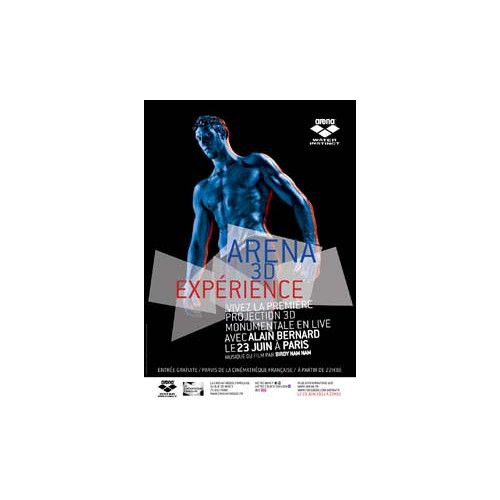 Arena : Film en 3D sans lunettes sur écrans géants le 23 juin