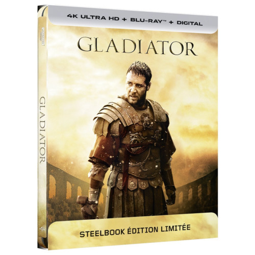 Gladiator : le 2 mai en édition 4K Ultra HD Blu-ray (Steelbook) !