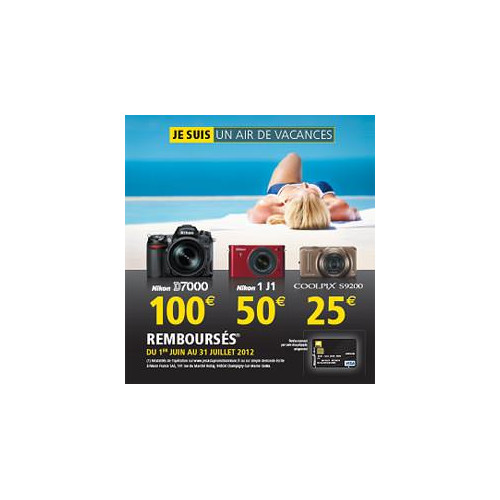 Remise de 100 euros sur le reflex vidéo Nikon D7000