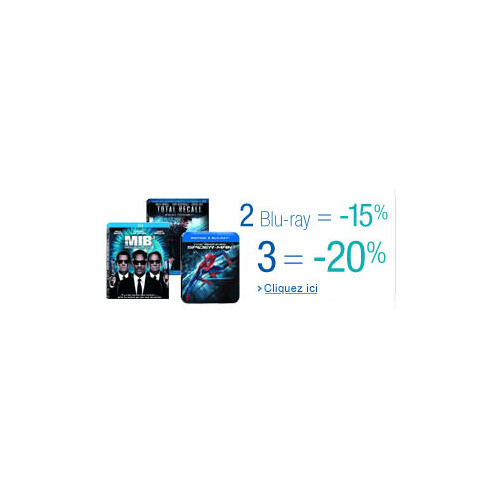 The Amazing Spider-Man + Blu-ray : de 15 à 20% de réduction immédiate