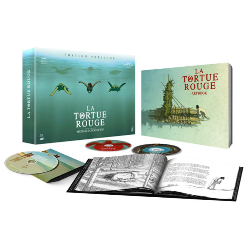 La Tortue Rouge en Blu-ray et édition Prestige