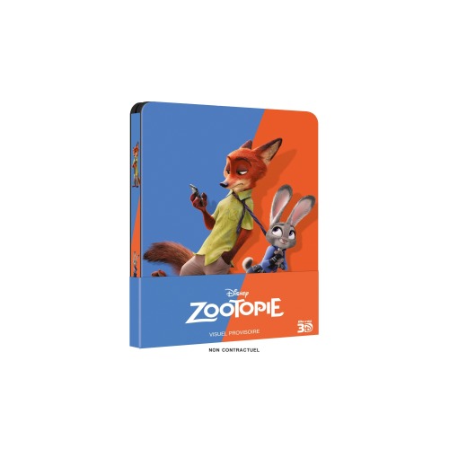 MAJ : Zootopie en Steelbook Blu-ray 3D le 30 juin !