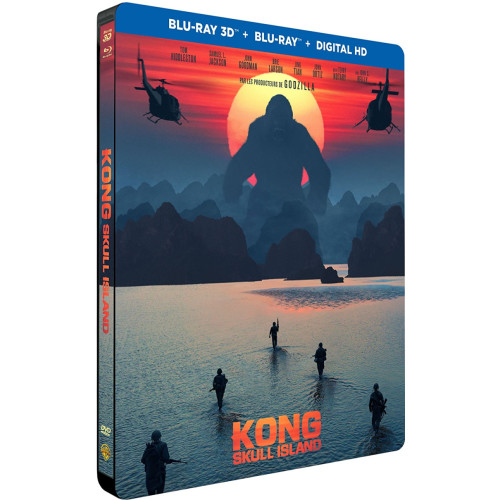 Kong : Skull Island : Une édition Collector Steelbook Blu-ray 3D en précommande