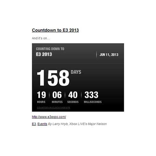 Xbox 720 : Microsoft lance un compte à rebours officiel