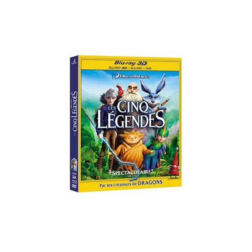 Les Cinq Légendes : Détails des éditions Blu-ray et Blu-ray 3D