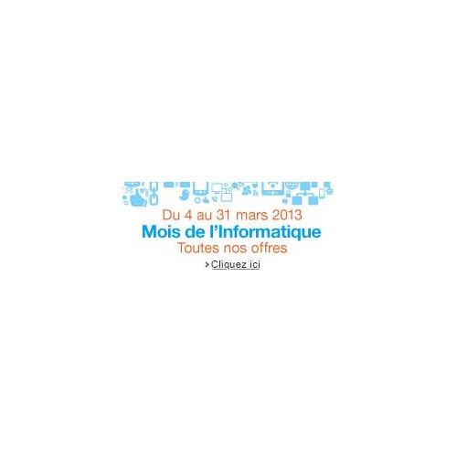 Mois de l’informatique chez Amazon jusqu’au 31 mars
