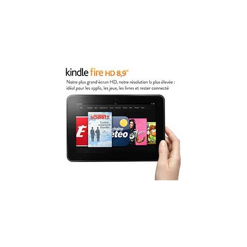 Amazon lance la Kindle Fire HD 8.9 pouces en France