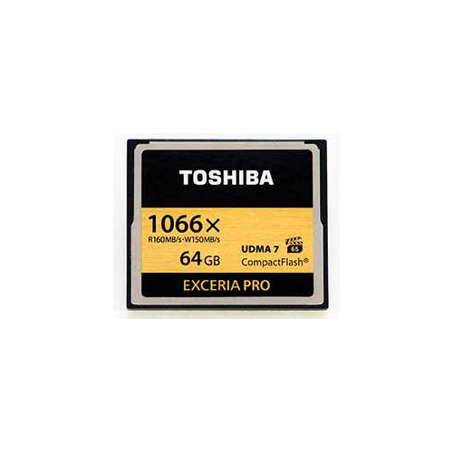 Toshiba Exceria Pro Series : Des cartes mémoire CF très performantes