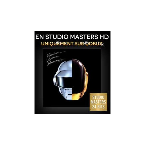 Daft Punk : 9.99€ pour le nouvel album en qualité Studio Masters 24-bit