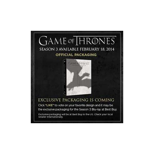 Game of Thrones - Saison 3 : Le 18 février 2014 en Blu-ray
