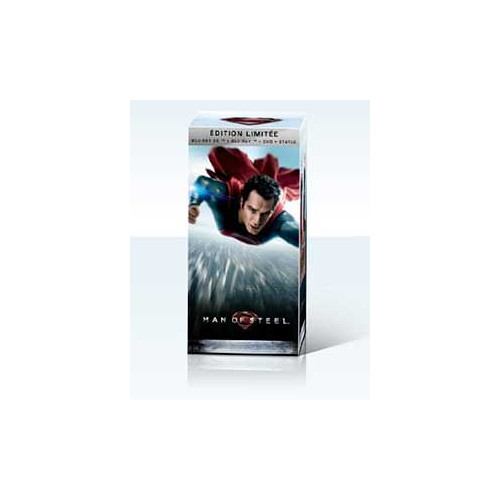 MAJ Visuel : Man of Steel : Une édition Blu-ray limitée avec statue de 30 cm