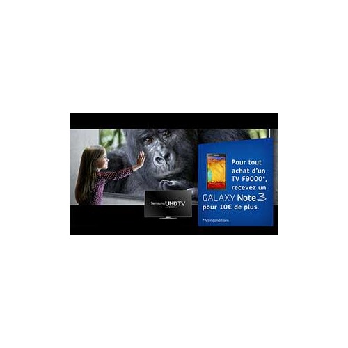 Samsung : Un Galaxy Note 3 offert pour une TV UHD F9000 achetée