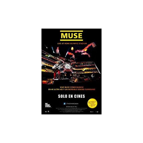 Muse - Live at Rome : Concert filmé en 4K