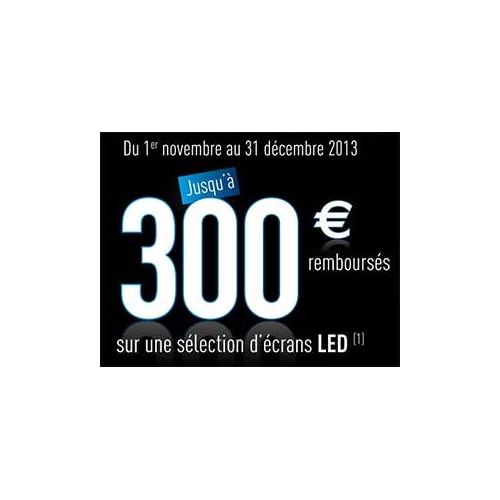 Panasonic Viera : Jusqu’à 300€ remboursés jusqu’au 31 décembre 2013