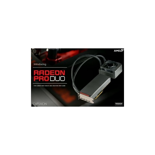 La carte ultra puissante Radeon Pro Duo est disponible