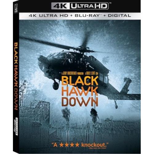 La Chute du faucon noir de Ridley Scott aperçu en 4K Ultra HD Blu-ray