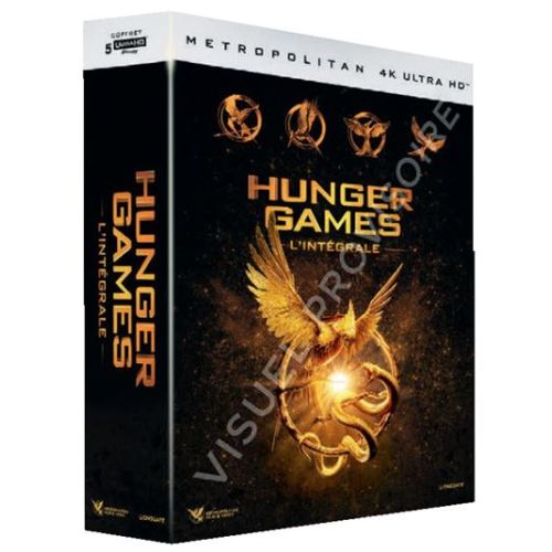 Hunger Games : L'intégrale 5 Films en 4K Ultra HD Blu-ray le 22 mars 2024
