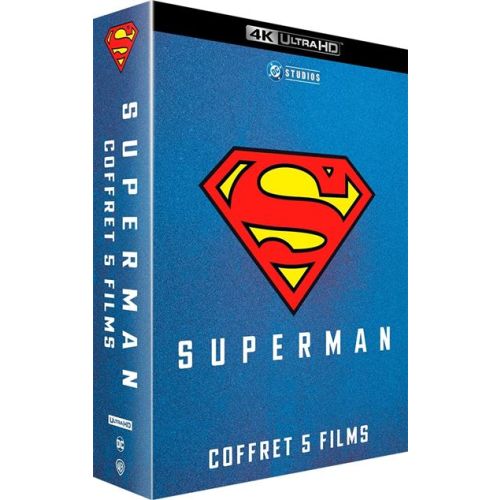 Un coffret Superman (5 films) le 19 novembre en France en 4K Ultra HD Blu-ray